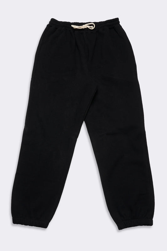 Women's Heavyweight Fleece Sweatpants in Black